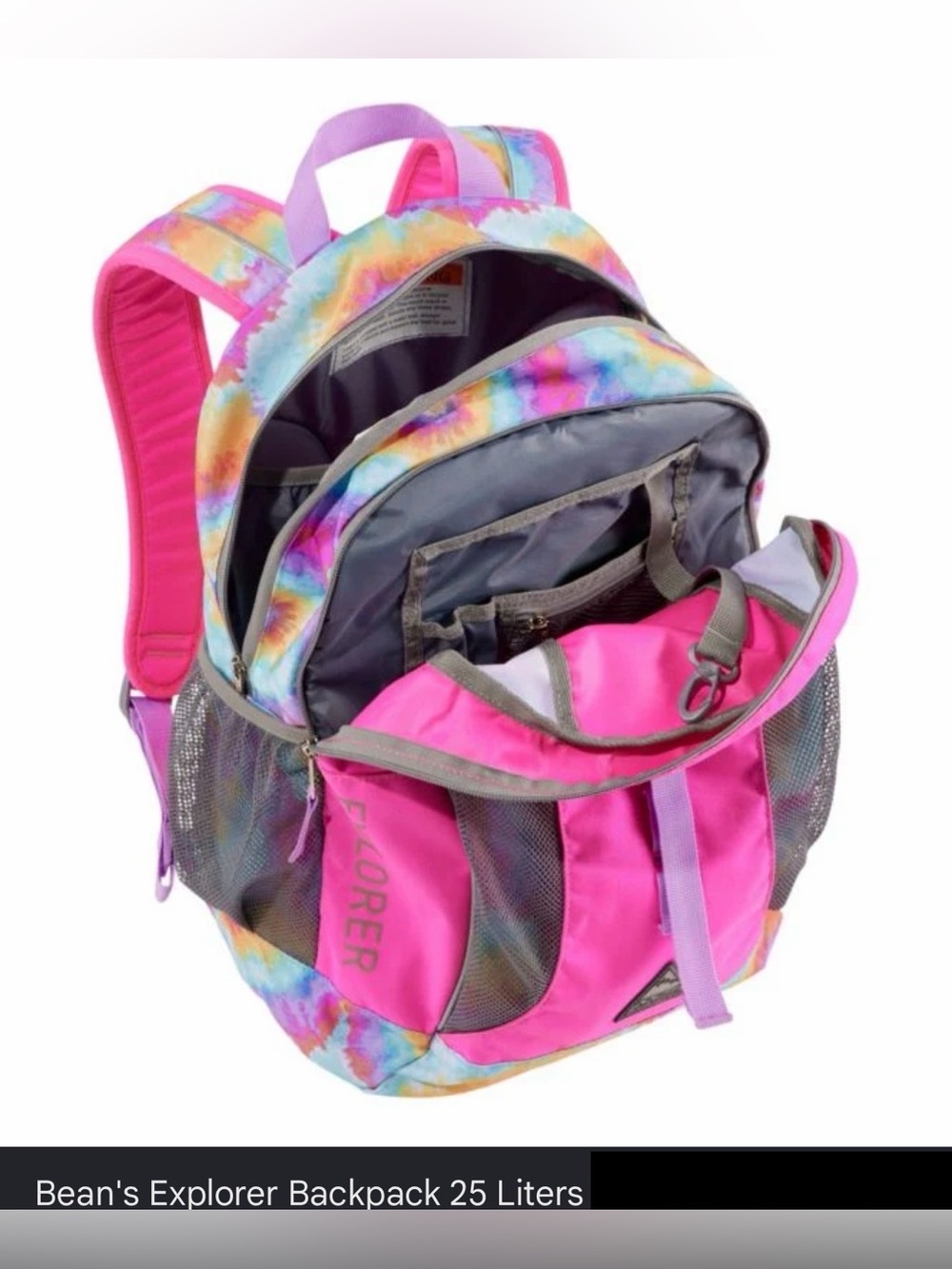 L.L. Bean's Explorer Backpack 25 Liters, Pink Tie-Dye
Brand New